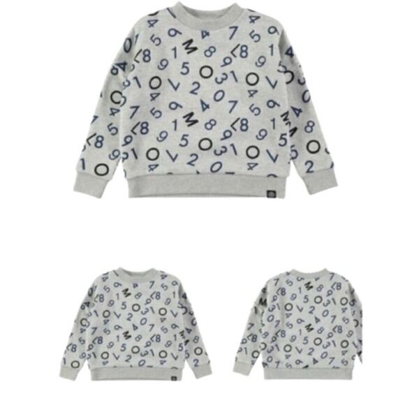 Molo Max Numbers Sweatshirt - Picture 1 of 9